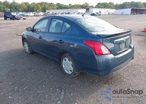 2016 Nissan Versa 1.6 S+ z USA, uszkodzony, nr VIN 3N1CN7AP2GL827095